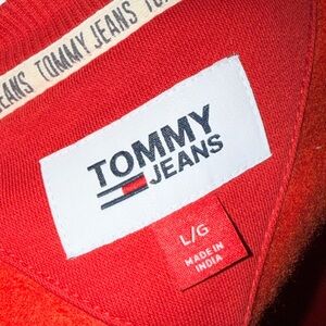Tommy Hilfiger Classic Red Bomber Jacket